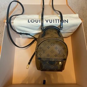Louis Vuitton Reverse Monogram Palm Springs Backpack Mini